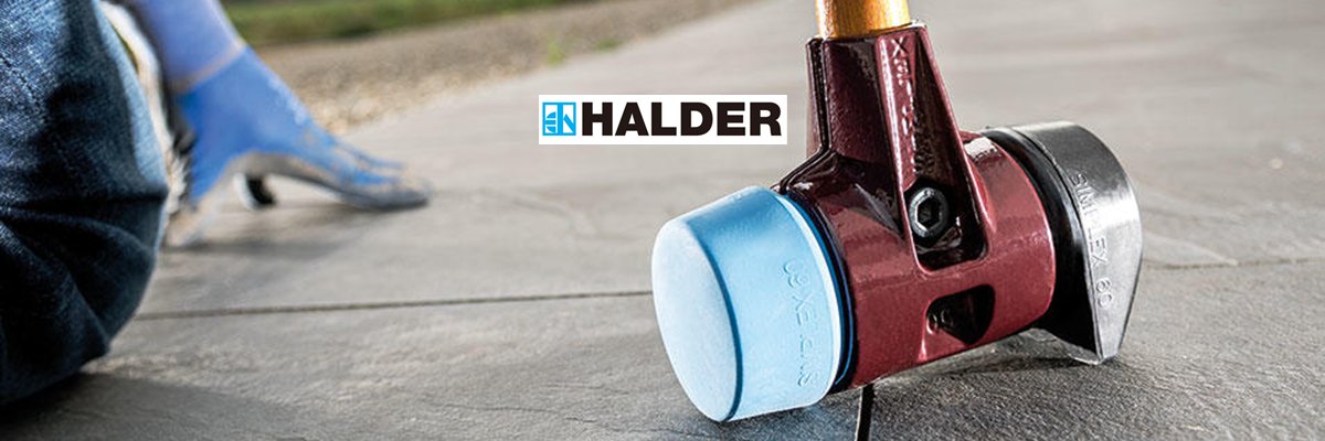 Halder Supercraft Dead Blow, Non-Rebounding Hammer with Rounded + Flat  Nylon Face Inserts and Steel Housing, 1.18 / 16.23 oz.