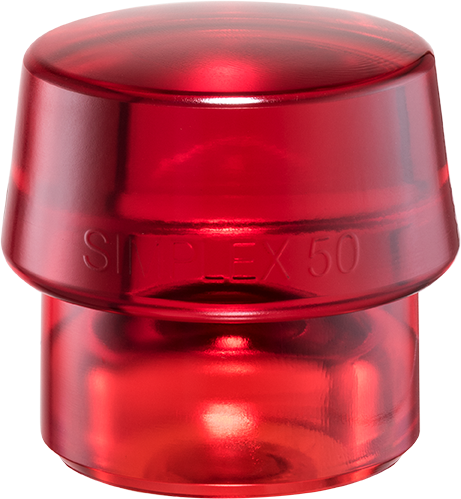 Replacement Head for Simplex 60 Mallet - Red Acetate