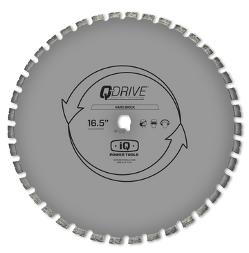iQ 16.5″ Q-Drive Arrayed Segmented Hard Brick Blade for iQMS362