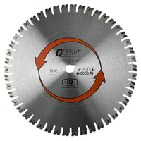 iQ 16.5” Q-Drive Arrayed Segmented Silver Super Hard Material Blade for iQMS362