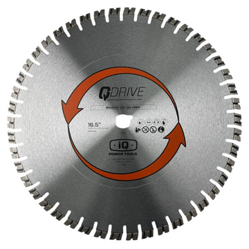iQ 16.5” Q-Drive Arrayed Segmented Silver Super Hard Material Blade for iQMS362