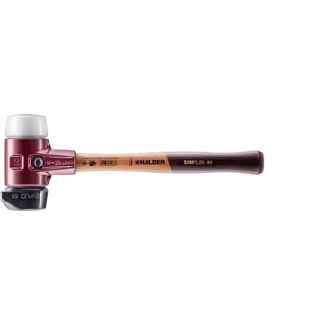 Simplex 60 Mallet w/ Superplastic and "Stand Up" Black Rubber, 3.5 lb