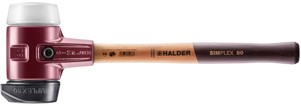 Simplex 80 Mallet w/ Superplastic and "Stand Up" Black Rubber, 6 lb