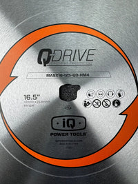 iQ 16.5” Q-Drive Arrayed Segmented Silver Super Hard Material Blade for iQMS362