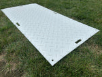 Blue Gator 4' x 8' x .5" Natural Mat $250 (Cleats One Side, Smooth On Other)- PLEASE CALL for LTL Freight Shipping