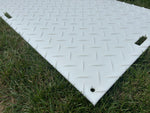 Blue Gator 4' x 8' x .5" Natural Mat $250 (Cleats One Side, Smooth On Other)- PLEASE CALL for LTL Freight Shipping