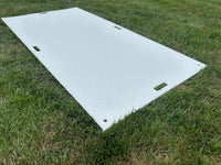 Blue Gator 4' x 8' x .5" Natural Mat $250 (Cleats One Side, Smooth On Other)- PLEASE CALL for LTL Freight Shipping