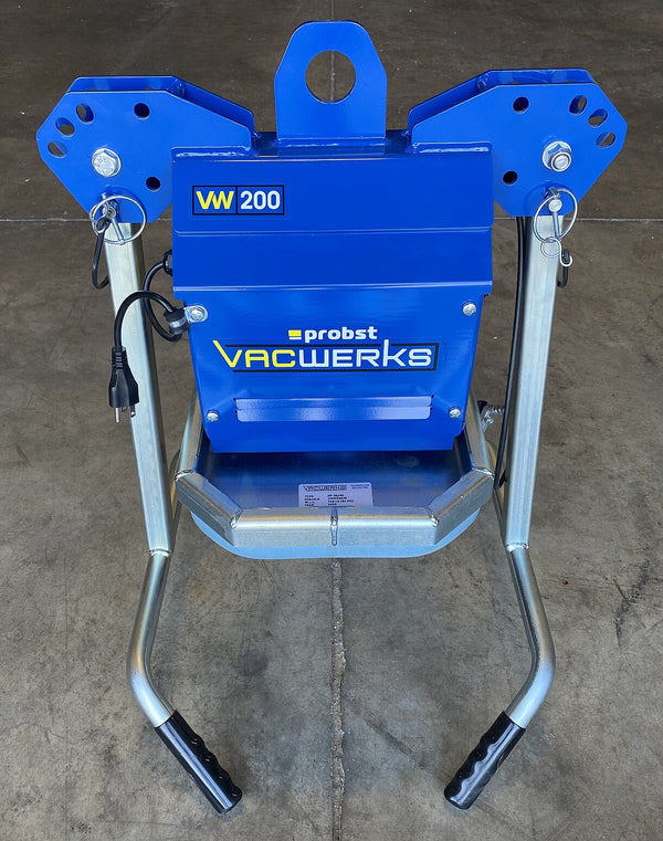 Vacwerks 200/High Flow 200E - 110v with 12"x24" suction plate