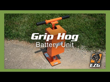 Battery Powered Unit w/ T-Handle Grip Hog Paver Placer
