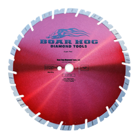 Boar Hog 12" x .125 General Purpose Blade - Super Red - 1"-20mm arbor