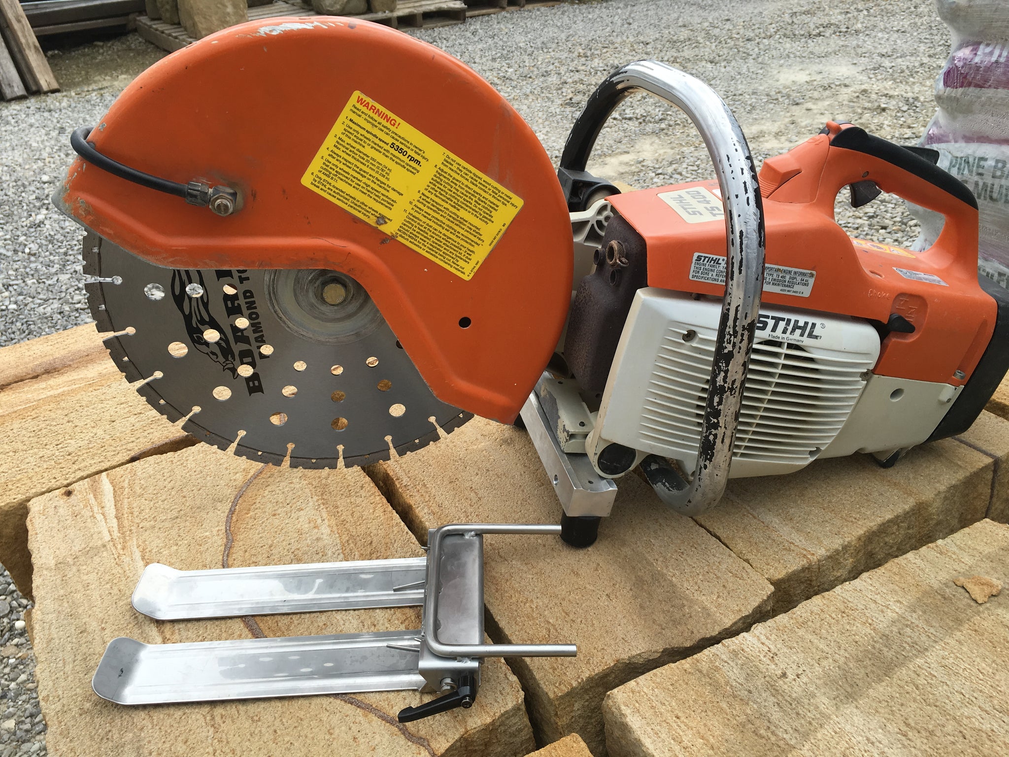 STIHL OEM Support Foot For TS400 Cutoff Saw – Genuine Part 4223 791 7600