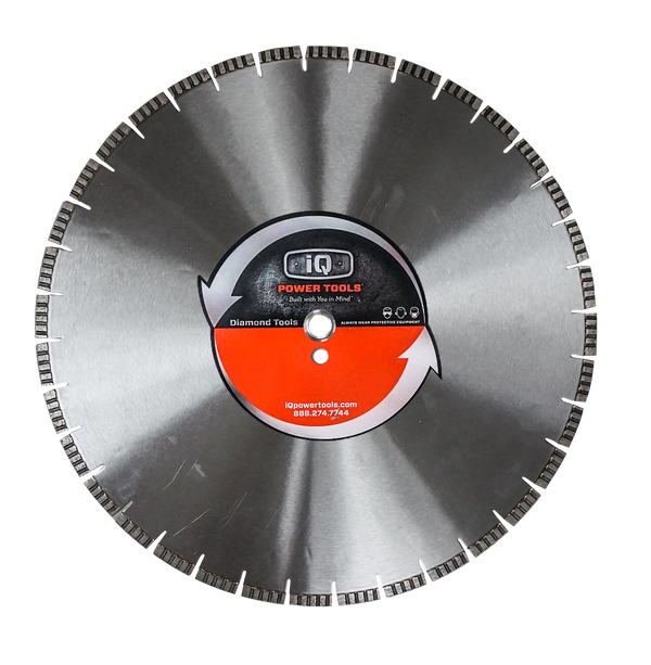iQ 20″ Platinum Turbo Segmented Silent Core Masonry Blade