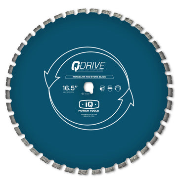 iQ 16.5” Q-Drive Arrayed Segmented Porcelain Tile Blade for iQMS362