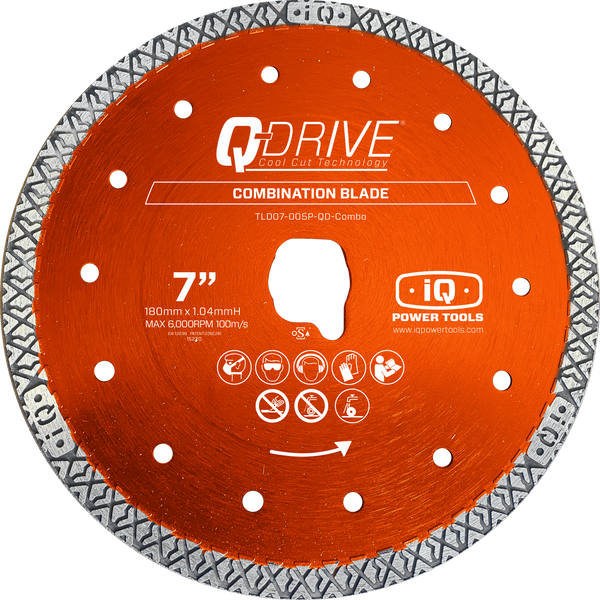 iQ 7″ Q-Drive Combination Blade for iQ228CYCLONE