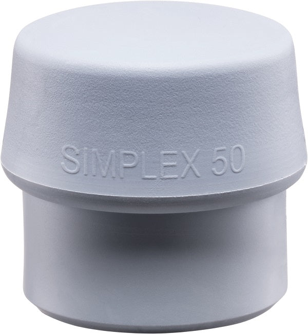 Simplex Head Replacement Head for Simplex 60 Mallet - Gray Rubber, Non-Marring