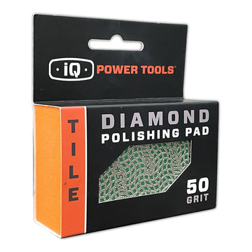 iQ Diamond Hand Grinding Pad, 50 Grit