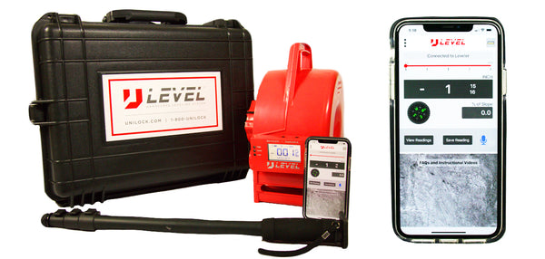 U-Level with Bluetooth includes Carrying Case and Monopod