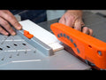 iQ228CYCLONE Dry Cut Dustless Tabletop 7" Tile Saw - FREE DELIVERY