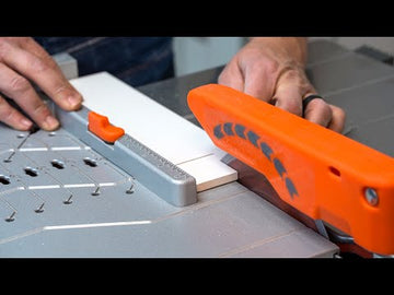 iQ228CYCLONE Dry Cut Dustless Tabletop 7" Tile Saw - FREE DELIVERY